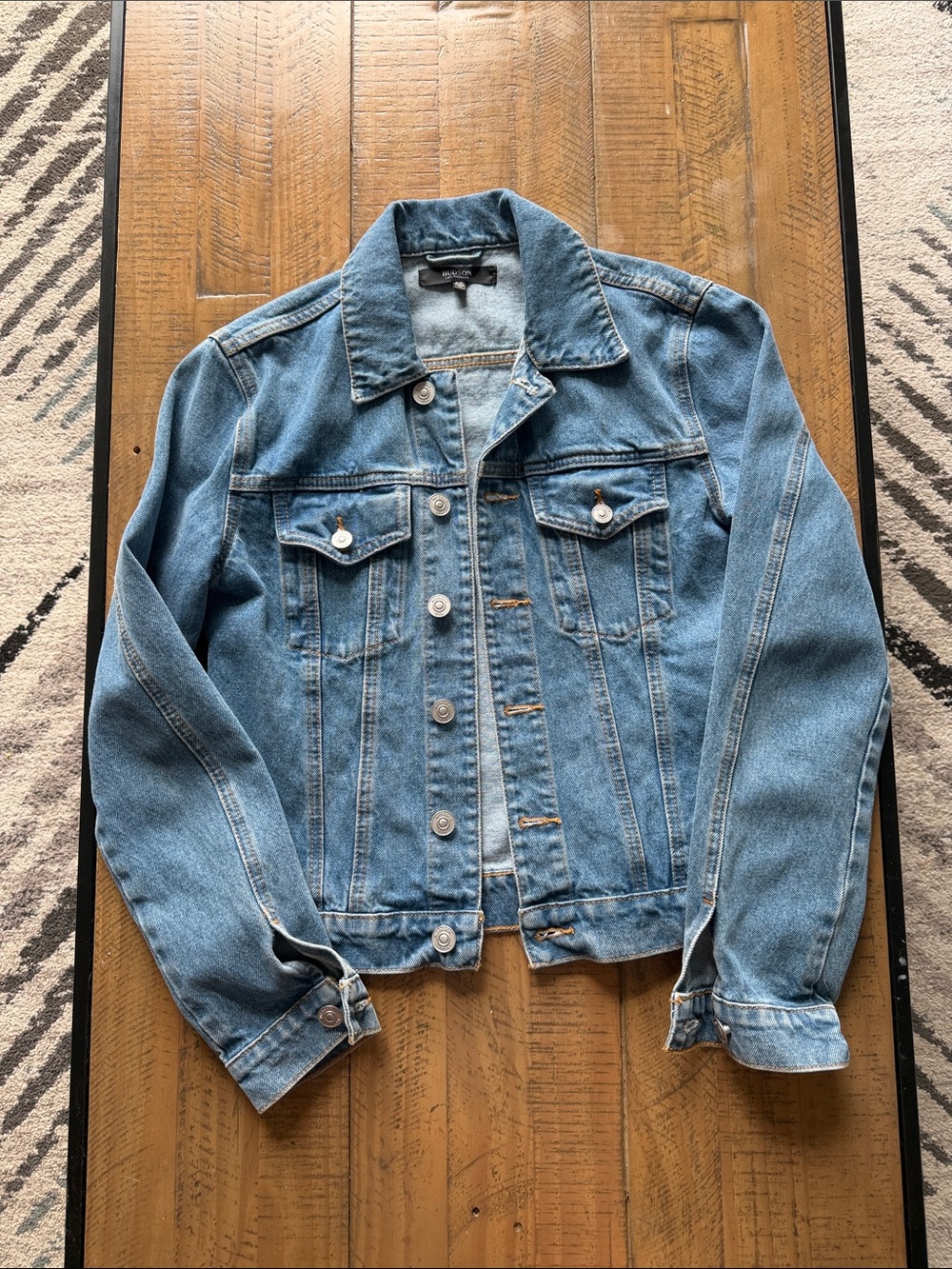 Hudson Jeans Light Wash Denim Jacket